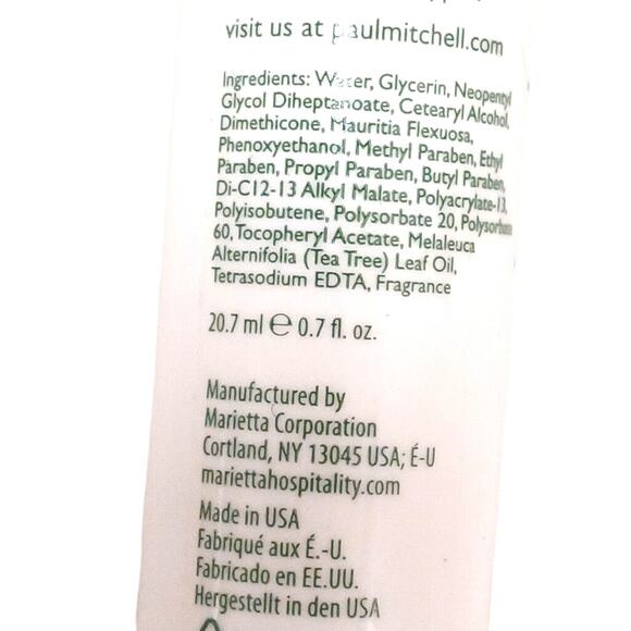 2 Pc Paul Mitchell Tea Tree Lemon Sage Energizing Body Lotion .7 oz Travel Size - Picture 3 of 3